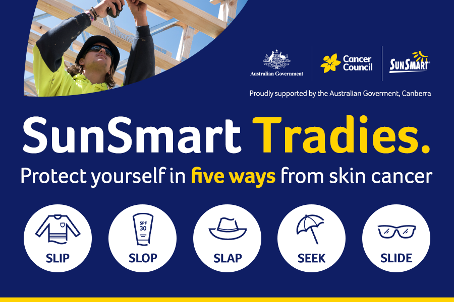 Sunsmart Tradie Toolbox Cancer Council Australia Cancer Council